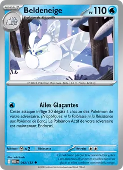 Beldeneige, Méga-Évolution, n° 043