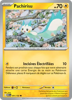 Pachirisu, Méga-Évolution, n° 051