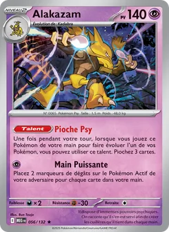 Alakazam, Méga-Évolution, n° 056