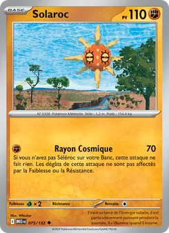 Solaroc, Méga-Évolution, n° 075