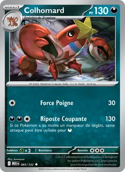 Colhomard, Méga-Évolution, n° 085