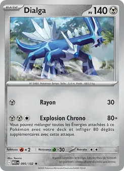 Dialga, Méga-Évolution, n° 095