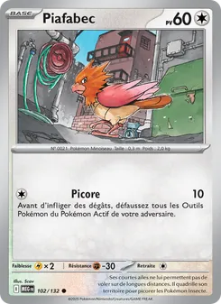 Piafabec, Méga-Évolution, n° 102