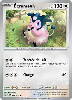 Écrémeuh, Méga-Évolution, n° 106