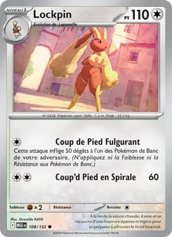 Lockpin, Méga-Évolution, n° 108