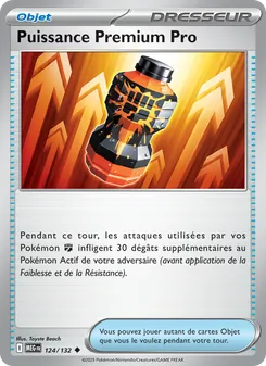 Puissance Premium Pro, Méga-Évolution, n° 124