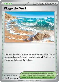 Plage de Surf, Méga-Évolution, n° 129
