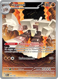 Gigansel, Méga-Évolution, n° 147