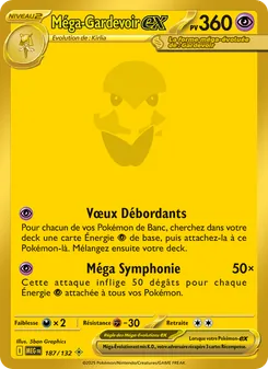 Méga-Gardevoir-ex, Méga-Évolution, n° 187