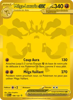 Méga-Lucario-ex, Méga-Évolution, n° 188