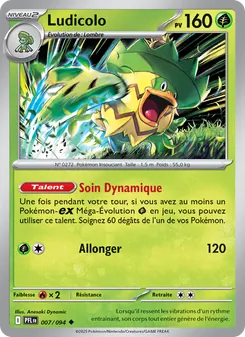 Ludicolo, Flammes Fantasmagoriques, n° 007