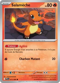 Salamèche, Flammes Fantasmagoriques, n° 011