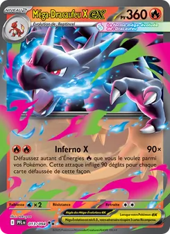Méga-Dracaufeu X-ex, Flammes Fantasmagoriques, n° 013