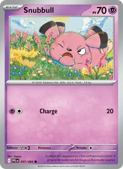 Snubbull, Flammes Fantasmagoriques, n° 037
