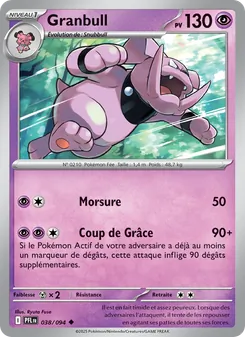 Granbull, Flammes Fantasmagoriques, n° 038