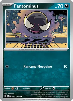 Fantominus, Flammes Fantasmagoriques, n° 054