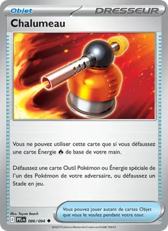 Chalumeau, Flammes Fantasmagoriques, n° 086