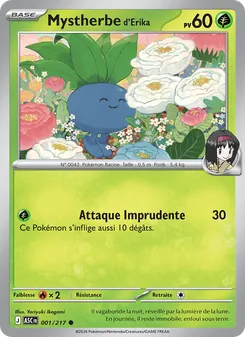 Mystherbe d'Erika, Héros Transcendants, n° 001