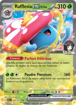 Rafflesia-ex d'Erika, Héros Transcendants, n° 003