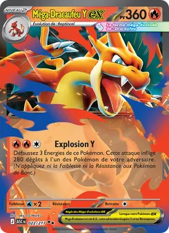 Méga-Dracaufeu Y-ex, Héros Transcendants, n° 022