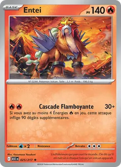 Entei, Héros Transcendants, n° 025