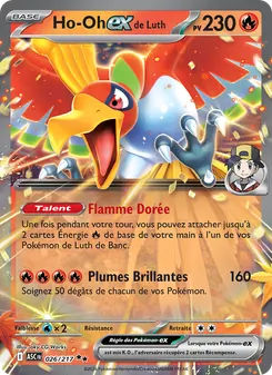 Ho-Oh-ex de Luth, Héros Transcendants, n° 026