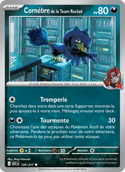 Cornèbre de la Team Rocket, Héros Transcendants, n° 126