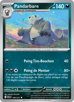 Pandarbare, Héros Transcendants, n° 140