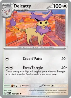 Delcatty, Héros Transcendants, n° 166