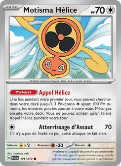 Motisma Hélice, Héros Transcendants, n° 171