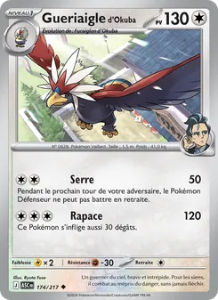 Gueriaigle d'Okuba, Héros Transcendants, n° 174