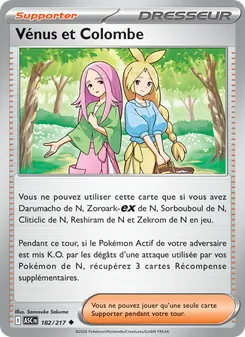Vénus et Colombe, Héros Transcendants, n° 182