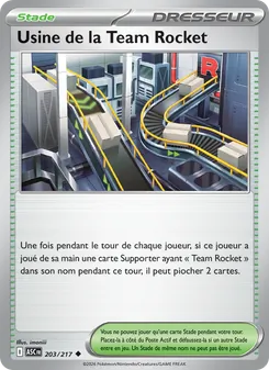 Usine de la Team Rocket, Héros Transcendants, n° 203