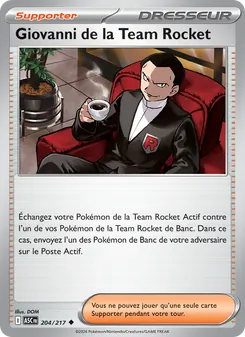 Giovanni de la Team Rocket, Héros Transcendants, n° 204