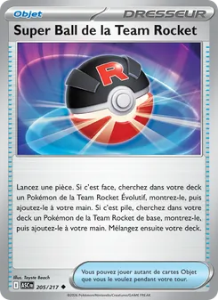 Super Ball de la Team Rocket, Héros Transcendants, n° 205