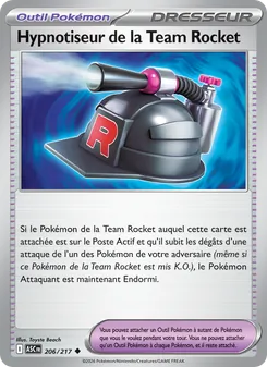 Hypnotiseur de la Team Rocket, Héros Transcendants, n° 206