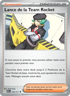 Lance de la Team Rocket, Héros Transcendants, n° 208