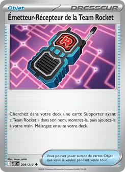 Émetteur-Récepteur de la Team Rocket, Héros Transcendants, n° 209