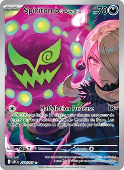 Spiritomb de Cynthia, Héros Transcendants, n° 244