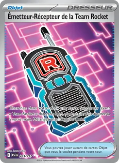 Émetteur-Récepteur de la Team Rocket, Héros Transcendants, n° 263