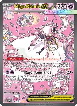 Méga-Diancie-ex, Héros Transcendants, n° 282
