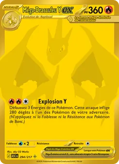 Méga-Dracaufeu Y-ex, Héros Transcendants, n° 294