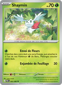 Shaymin, Équilibre Parfait, n° 003