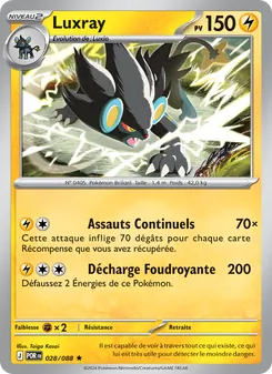 Luxray, Équilibre Parfait, n° 028