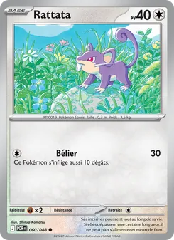 Rattata, Équilibre Parfait, n° 060