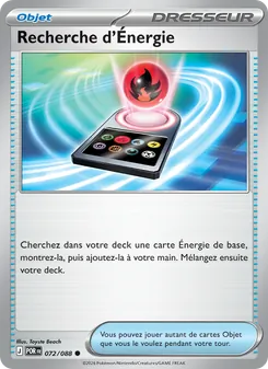 Recherche d'Énergie, Équilibre Parfait, n° 072