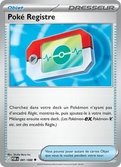 Poké Registre, Équilibre Parfait, n° 081