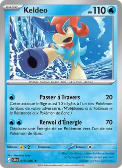 Keldeo, Chaos Ascendant, n° 019