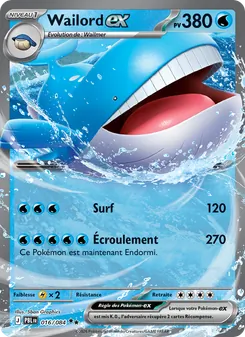 Wailord-ex, Nuit Noire, n° 016