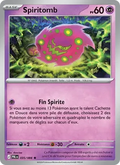 Spiritomb, Nuit Noire, n° 035